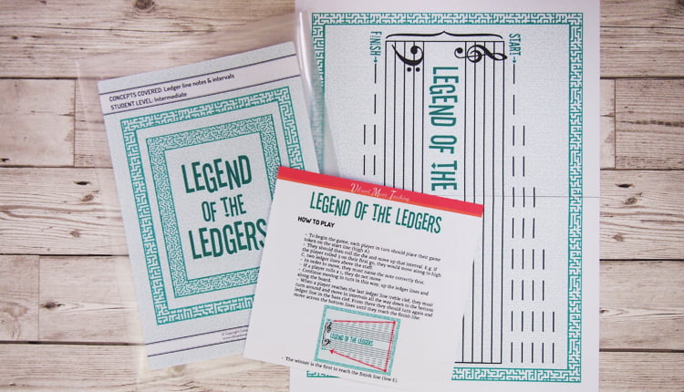 Legend of the ledgers
