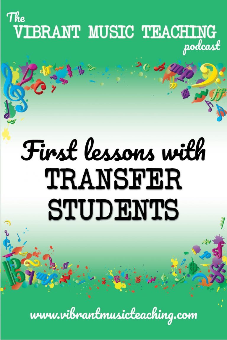 VMT 007 - What to Do in Your First Lesson with a Transfer Student