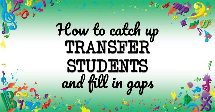 VMT009 - Finding and filling the transfer student gaps 2