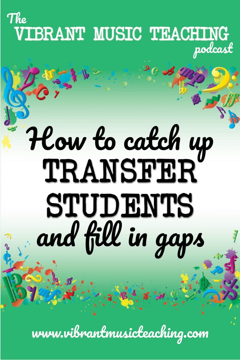 VMT009 - Finding and filling the transfer student gaps