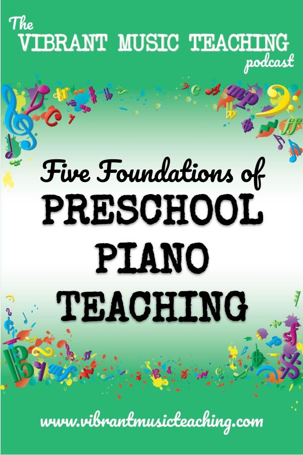 VMT062 - The Five Foundations of Successful Preschool Piano Teaching