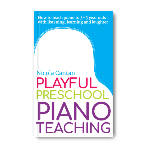 Playful Preschool Piano Teaching book 