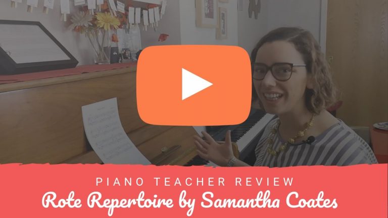 Rote repertoire by Samantha Coates