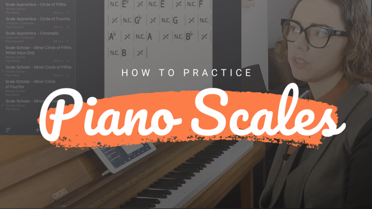 Using iReal Pro to Practice Piano Scales 1