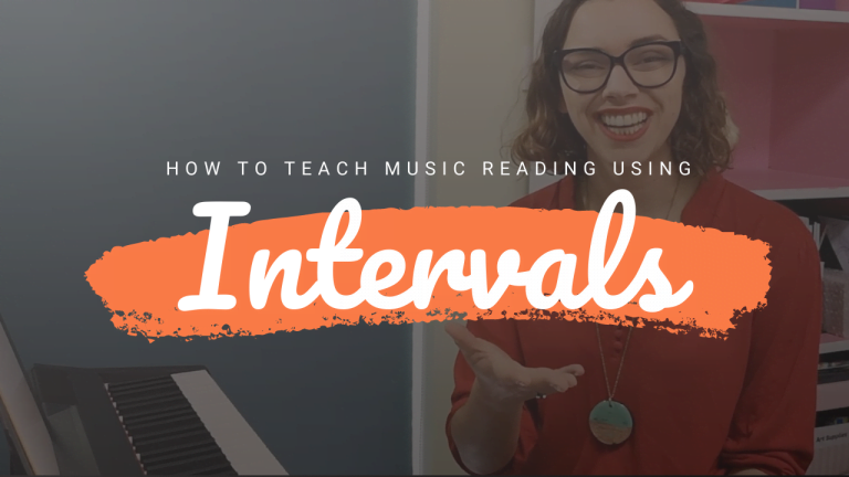 How to Teach Music Reading using Intervals 1
