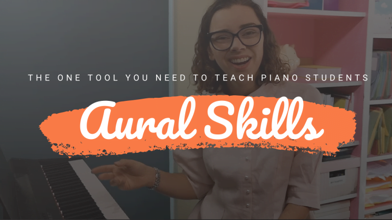 The ONE Tool You Need to Teach Ear Training to Piano Students 1