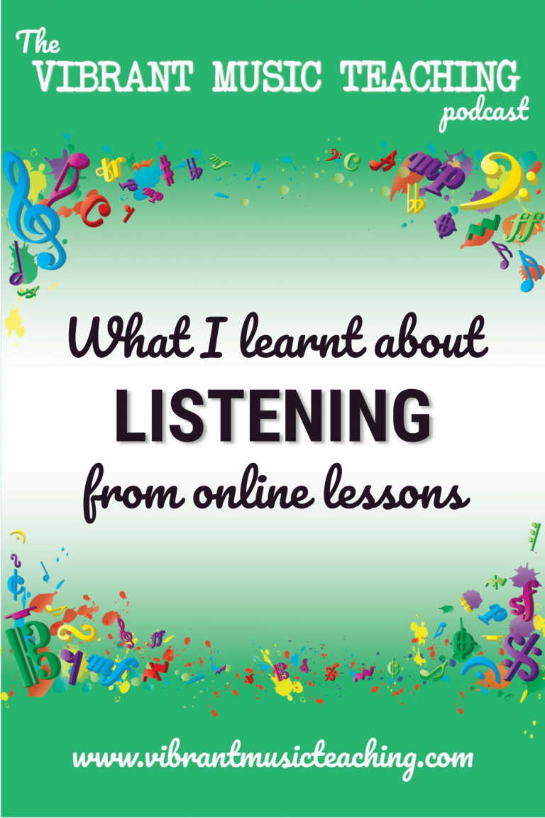 VMT140 What I Learnt About Listening from Online Lessons