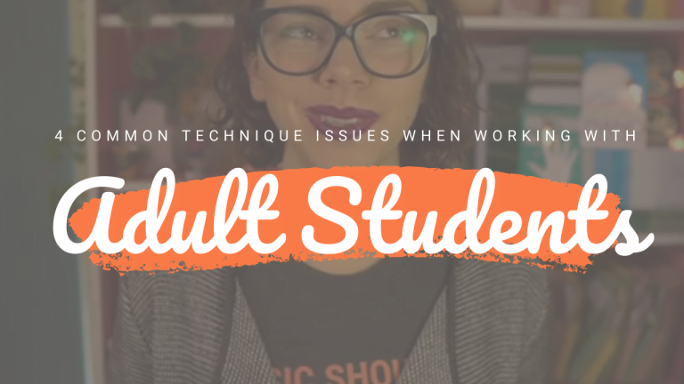 4 Technique Teaching Issues When Working with Adult Students 1