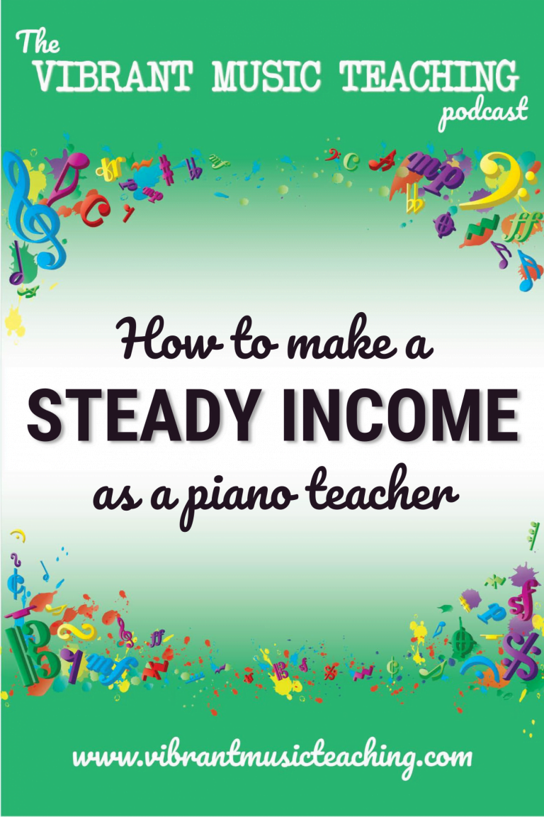 VMT149 How to Make a Steady Income as a Piano Teacher