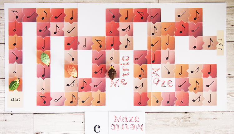 Metric Maze music theory game