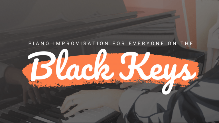 Piano Improvisation for Everyone on the Black Keys YouTube 1