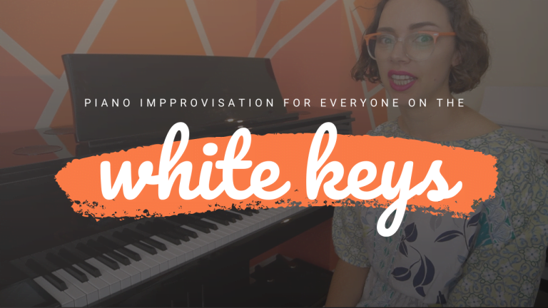 Piano Improvisation for Everyone on the White Keys YouTube 1