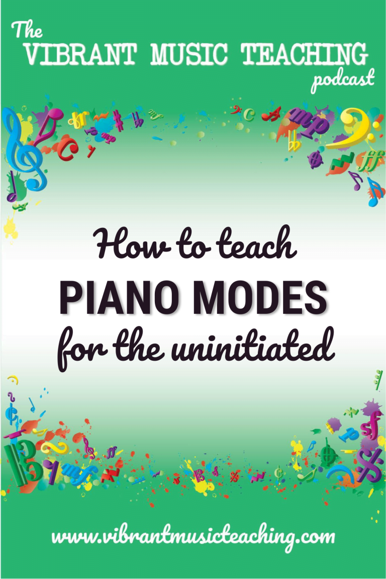 How to teach piano modes, for the uninitiated Facebook 2
