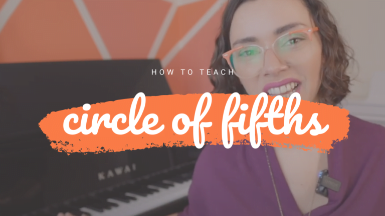 How to teach the circle of fifths