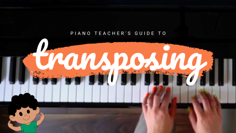 How to transpose piano pieces