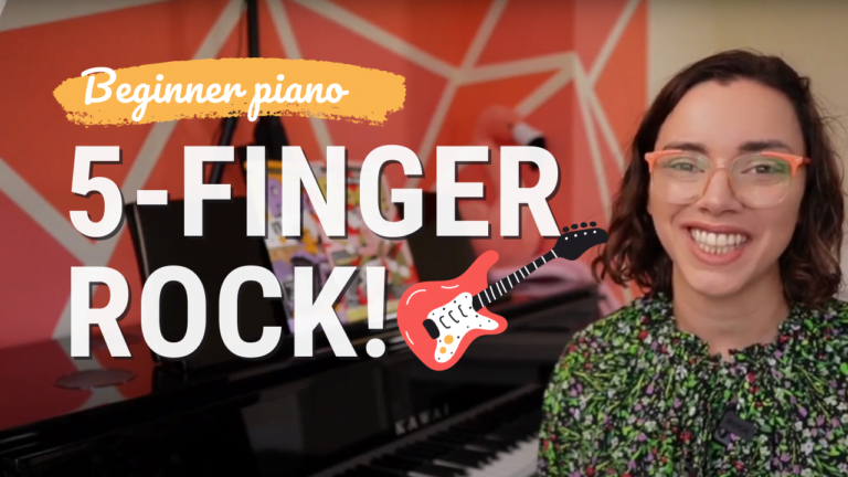 YT Video_ Piano Rock Pieces for Beginners (5-Finger Rock by Bock Chart) (2)