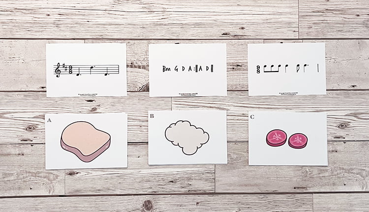 D Major Delicatessen Music Theory Game