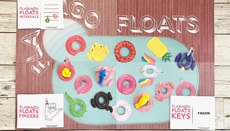 Flamingo Floats Music Theory Game