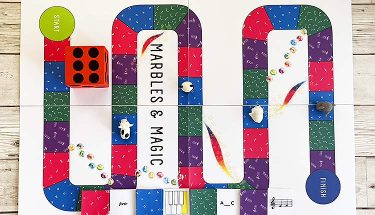 Marbles and Magic Music Theory Game