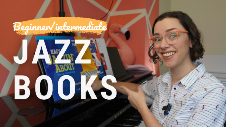 Jazzy Piano Books for Beginners to Intermediates